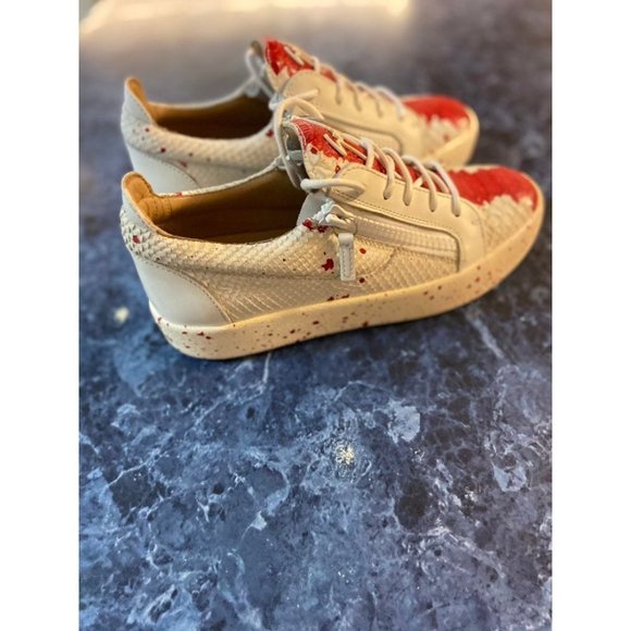 Giuseppe Zanotti Splash Paint Low Top Sn - Picture 5 of 7